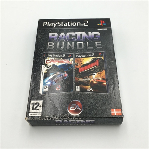 Racing Bundle - Need for Speed Carbon og Burnout Revenge - PS2 (B Grade) (Genbrug)